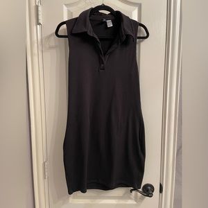 Divided Black Dress - Size L - Pre-Owned
